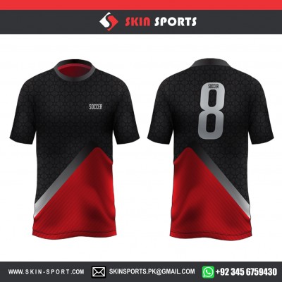 DARK GREY SIXER STARS   SOCCER JERSEYS